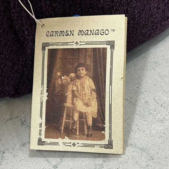 Vtg Original Designs by Carmen Manago Hazel Old Lady Doll 24" Multicolor - Picture 11 of 13